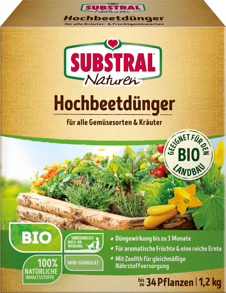 SUBSTRAL Naturen Hochbeetdünger